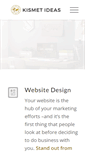 Mobile Screenshot of kismetideas.com